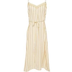 rag & bone Ilona Striped Silk Midi Dress